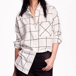 Boyfriend flannel shirt